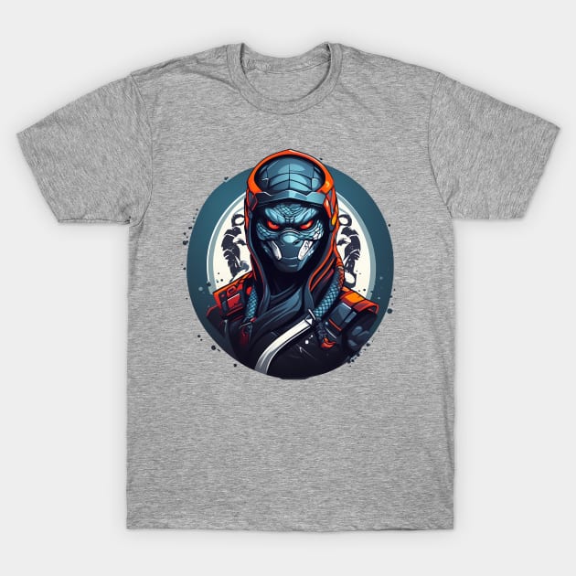 Venomous Stealth: The Ninja Cobra Chronicles T-Shirt by TK Fashion